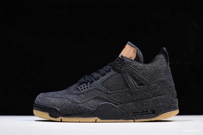 4 'black' x Levi's Air Jordan AO2571-001 0728